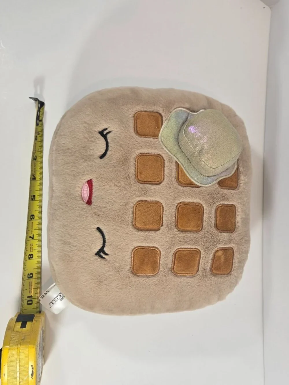 Russ Snackeez Waffle Plush – Cute Food Plush – Soft Collectible Toy